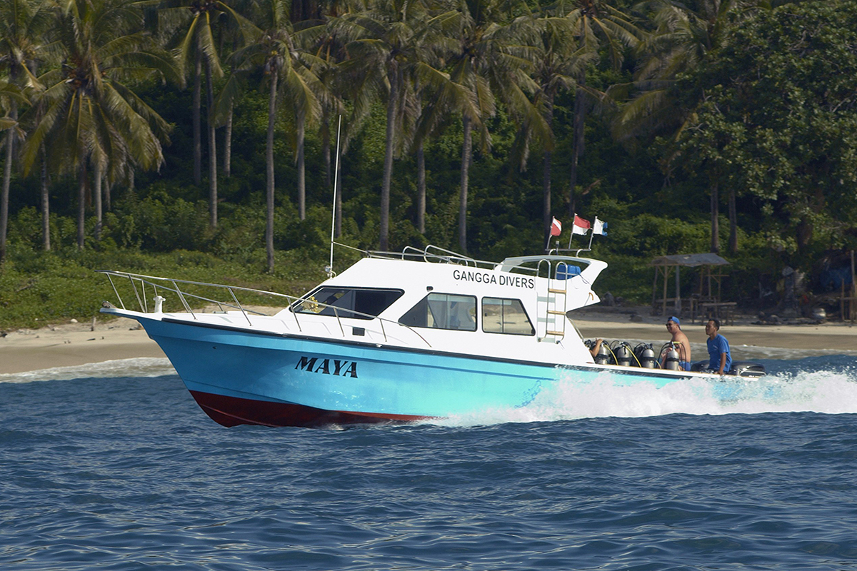 Gangga Divers at Lotus Bungalows Candidasa 