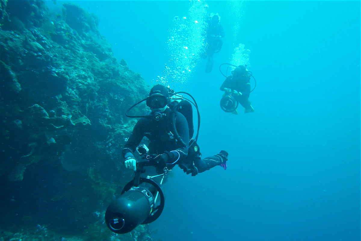 Diver Propulsion Vehicle Course in Bali